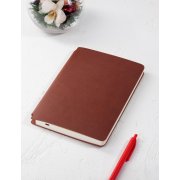 Ежедневник недатированный "Альба", А5, гибкая обложка коричневый