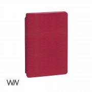 Ежедневник недатированный "Альба", А5, гибкая обложка красный