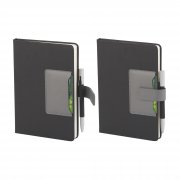 Ежедневник недатированный "Монти", формат А5 черный