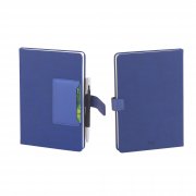 Ежедневник недатированный "Монти", формат А5 синий