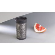 Термостакан "Миссури" c гравировкой "Зебра", покрытие soft touch, 0,28 л. черный