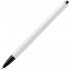 Ручка шариковая Tick, белая с черным