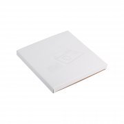 Настольная подставка с беспроводным зарядным устройством, переработанная кожа/бамбук серый с бежевым