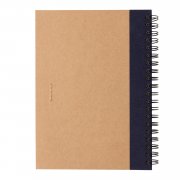 Блокнот на спирали Kraft с ручкой арт. P774.265