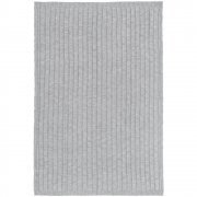 Плед Trenza, светло-серый