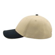 Бейсболка LIBERTY SANDWICH, 6 клиньев, сэндвич, металлическая застежка Бежевый