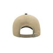 Бейсболка LIBERTY SANDWICH, 6 клиньев, сэндвич, металлическая застежка Бежевый