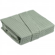 Халат вафельный женский Boho Kimono, зеленая мята арт. 20014.19