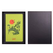 Коробка подарочная с ложементом для ежедневника размером 13*21 см Черный арт. 21055/35