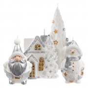 Свеча Christmas Twinkle, снеговик арт. 15826