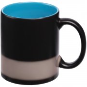 Кружка-хамелеон On Display, матовая, голубая с черным арт. 10869.41 Кружка-хамелеон On Display, матовая, голубая с черным арт. 10869.41