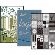 Плед на заказ Tricksy Net, 3 цвета, М, полушерсть арт. 18043.02 Плед на заказ Tricksy Net, 3 цвета, М, полушерсть арт. 18043.02