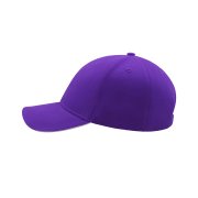 Бейсболка LIBERTY SANDWICH, 6 клиньев, сэндвич, металлическая застежка Фиолетовый