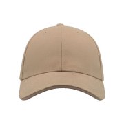 Бейсболка LIBERTY SANDWICH, 6 клиньев, сэндвич, металлическая застежка Хаки