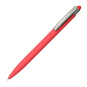 ELLE SOFT, ручка шариковая, красный, металл, синие чернила Красный