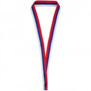Лента для медали с пряжкой Ribbon, триколор арт. 34358.45 Лента для медали с пряжкой Ribbon, триколор арт. 34358.45
