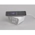 Настольные часы "Smart Clock" с беспроводным (10W) зарядным устройством, будильником и термометром белый Настольные часы "Smart Clock" с беспроводным (10W) зарядным устройством, будильником и термометром белый