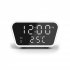 Настольные часы "Smart Clock" с беспроводным (10W) зарядным устройством, будильником и термометром белый Настольные часы "Smart Clock" с беспроводным (10W) зарядным устройством, будильником и термометром белый