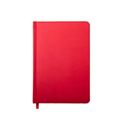 Ежедневник недатированный Campbell, формат А5,  в линейку Красный