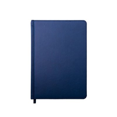 Ежедневник недатированный Campbell, формат А5,  в линейку Темно-синий