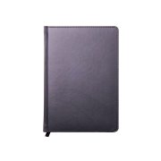 Ежедневник недатированный Campbell, формат А5, в линейку Черный