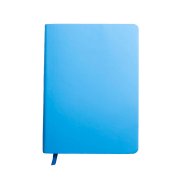 Ежедневник недатированный Pulpy, А5, лазурный, кремовый блок в линейку, лазурный срез Синий