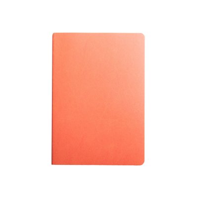 Ежедневник недатированный Tony, А5, оранжевый, кремовый блок в клетку Оранжевый