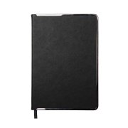Ежедневник недатированный Montrose, формат А5, в линейку Черный