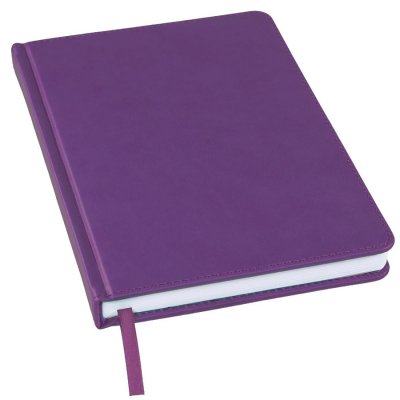 Ежедневник недатированный Bliss,  формат А5, в линейку Фиолетовый