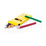 Набор цветных карандашей GARTEN (6шт.), зеленый, 5 x 9.3 x 0.8 см, дерево, картон зеленый