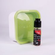 Подарочный комплект для проращивания микрозелени: проращиватель, семена редиса Зеленый