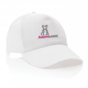 Бейсболка Impact из переработанного хлопка AWARE™, 5 клиньев, 190 г/м2