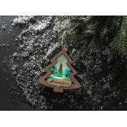 Новогодняя подвеска с подсветкой «Ёлочка» арт. 625335 Новогодняя подвеска с подсветкой «Ёлочка» арт. 625335