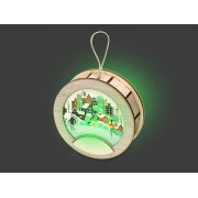 Новогодняя подвеска с подсветкой «Шар» арт. 625334 Новогодняя подвеска с подсветкой «Шар» арт. 625334