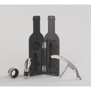 Набор винный "Виват" в футляре черный