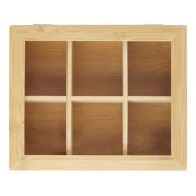 Бамбуковая коробка для чая «Ocre»