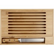 Бамбуковая разделочная доска « Pao» с ножом