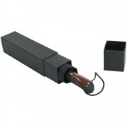 Зонт складной Stormmaster, черный арт. 13580.30