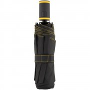 Зонт складной AOC Mini с цветными спицами, желтый арт. 64715.80