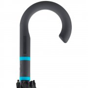 Зонт-трость с цветными спицами Color Style, бирюзовый арт. 64716.41