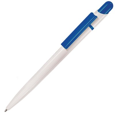 MIR, ручка шариковая, белый, синий, пластик Белый