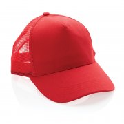 Бейсболка Impact c сеткой из переработанного хлопка AWARE™, 5 клиньев, 190 г