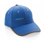 Контрастная бейсболка Impact из переработанного хлопка AWARE™, 6 клиньев, 280 г/м2