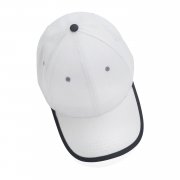 Контрастная бейсболка Impact из переработанного хлопка AWARE™, 6 клиньев, 280 г/м2