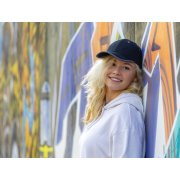 Контрастная бейсболка Impact из переработанного хлопка AWARE™, 6 клиньев, 280 г/м2