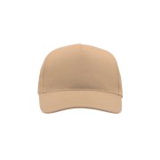 Бейсболка START FIVE, 5 клиньев, застежка на липучке Бежевый