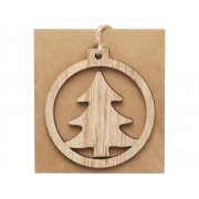 Деревянная подвеска «Natall» в форме елки