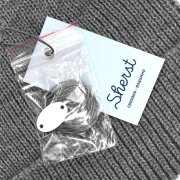 Шапка Bernard, светло-серая арт. 20085.16 Шапка Bernard, светло-серая арт. 20085.16