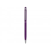 Ручка-стилус металлическая шариковая «Jucy Soft» soft-touch