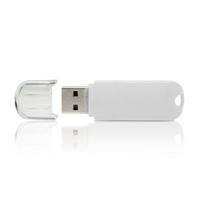 USB flash-карта UNIVERSAL, 8Гб, пластик, USB 2.0 белый